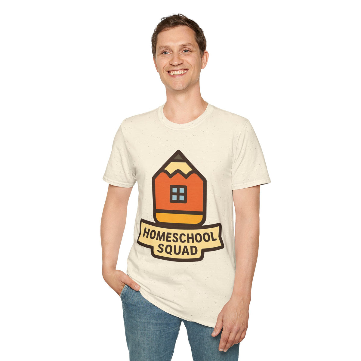 "Homeschool Squad" Cute School Emblem Tee | Homeschooling Teacher T-Shirt - Trending Now - September 2026