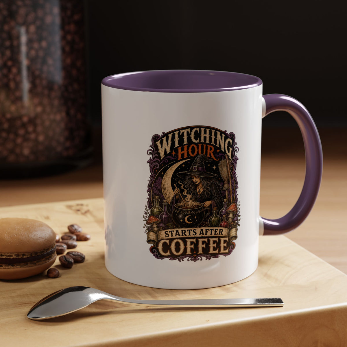 Halloween  Watching Hour Accent Coffee Mug
