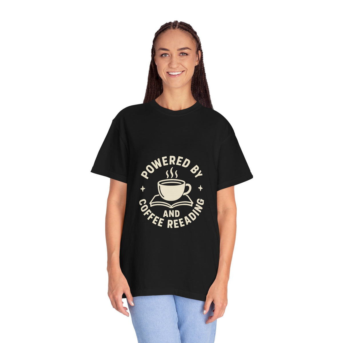 Coffee & Reading T-Shirt — "Powered by Coffee and Reading" Graphic Tee - Trending Now - October 2026