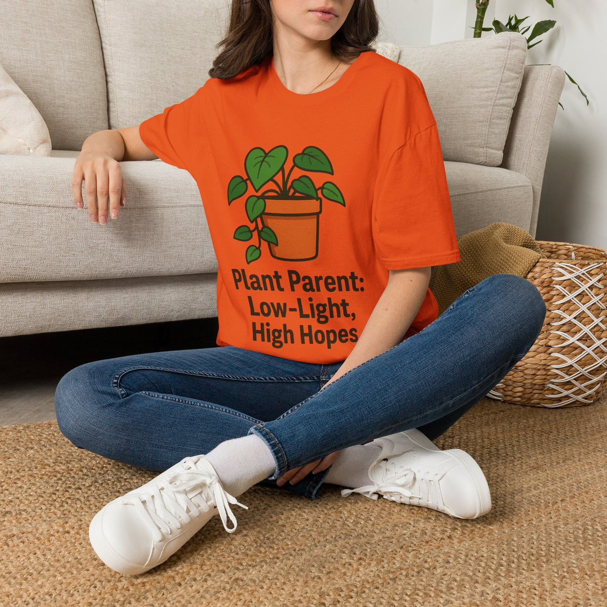 Plant Lover T‑Shirt — Potted Heart Leaf Graphic Tee - Trending Now - August 2026