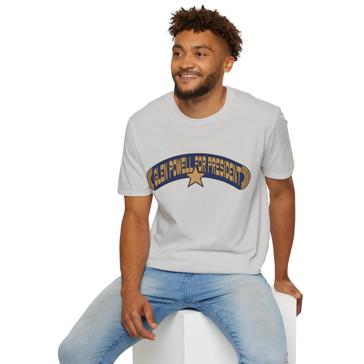 Graphic T-Shirt — Retro Banner "Free To Be Yourself" Design - Trending Now - August 2026