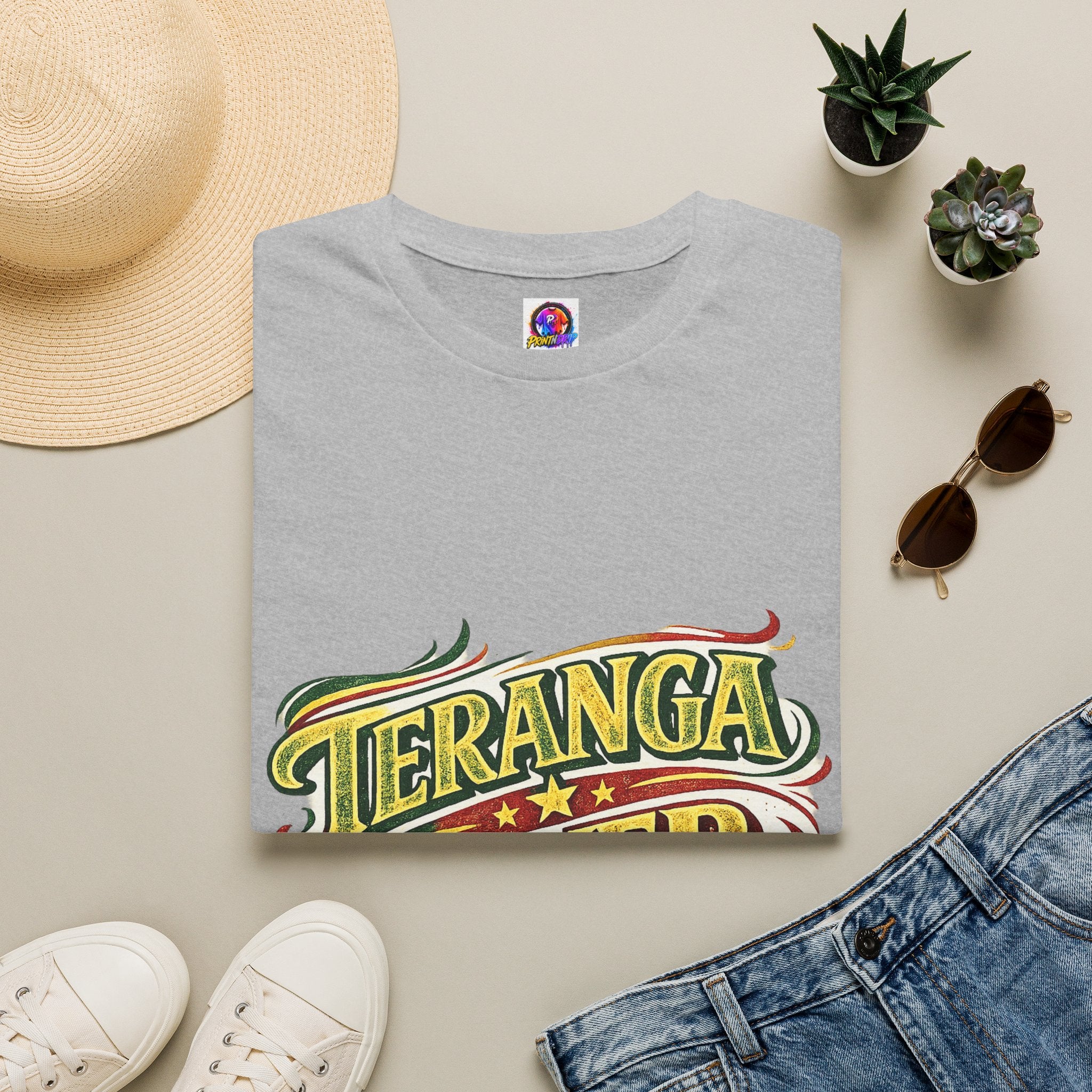 Senegal Teranga Power T-Shirt — Retro Senegal Pride Graphic Tee