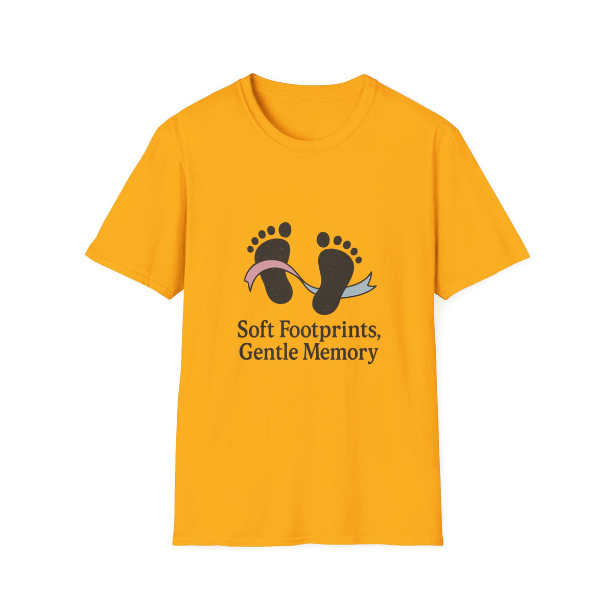 Memorial Baby Footprints T-Shirt — "Soft Footprints Gentle Memory" Remembrance Tee - Trending Now - October 2026