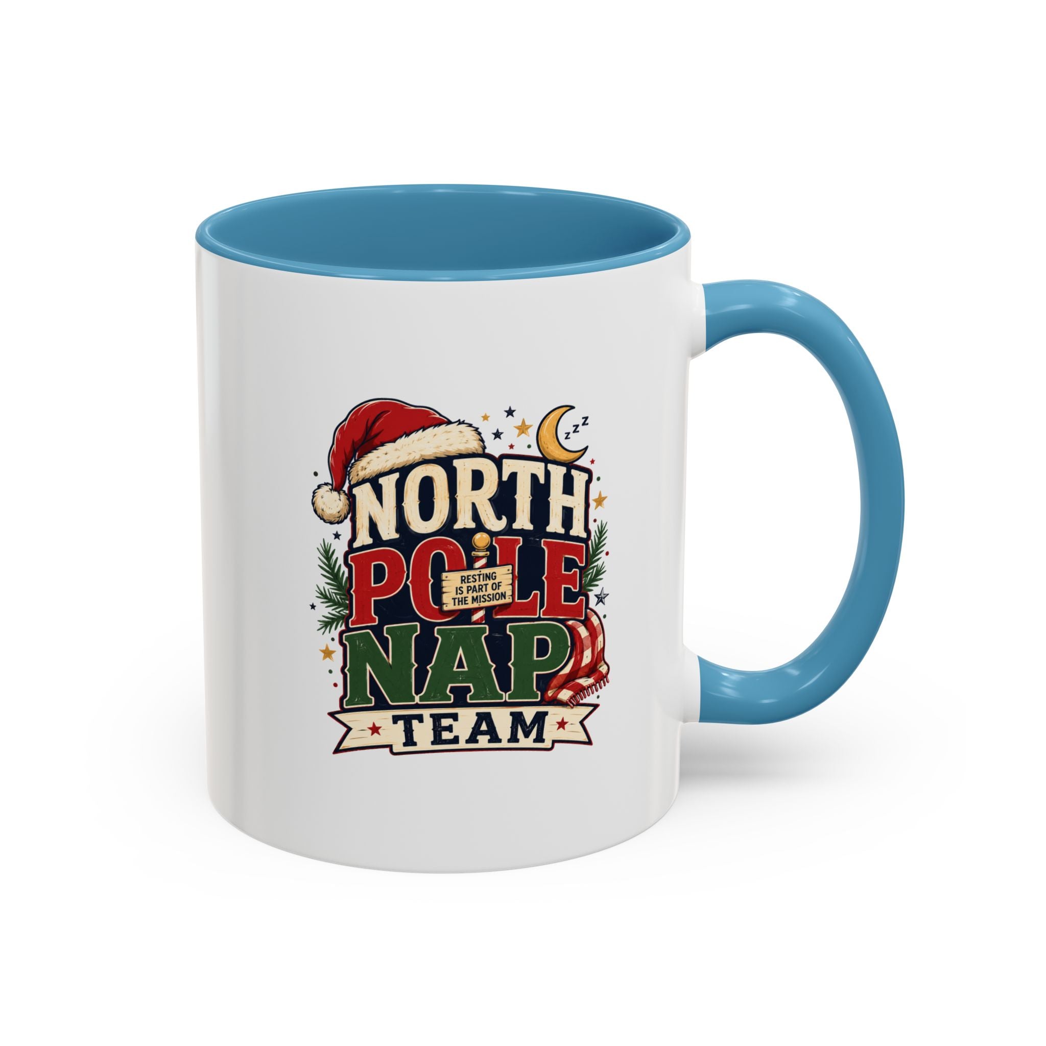 Accent Coffee Mug North Pole Nap