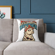 Nope Still Not a Hugger Pillow — Funny Llama Throw Pillow for Introverts