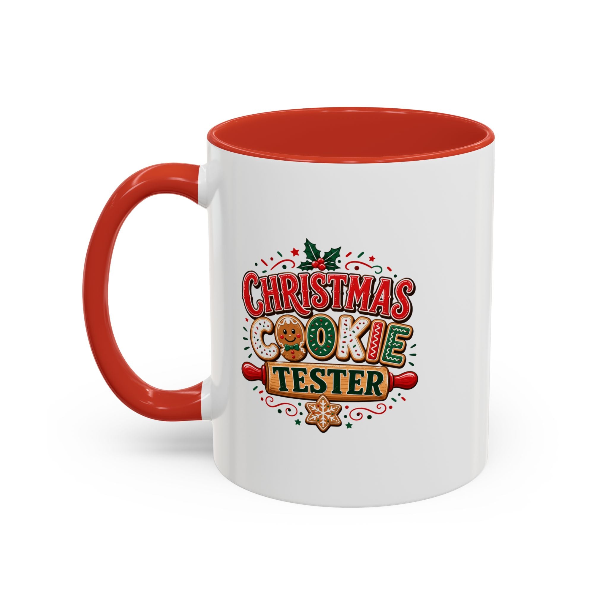 Christmas Cookie Tester Mug — Holiday Coffee Cup