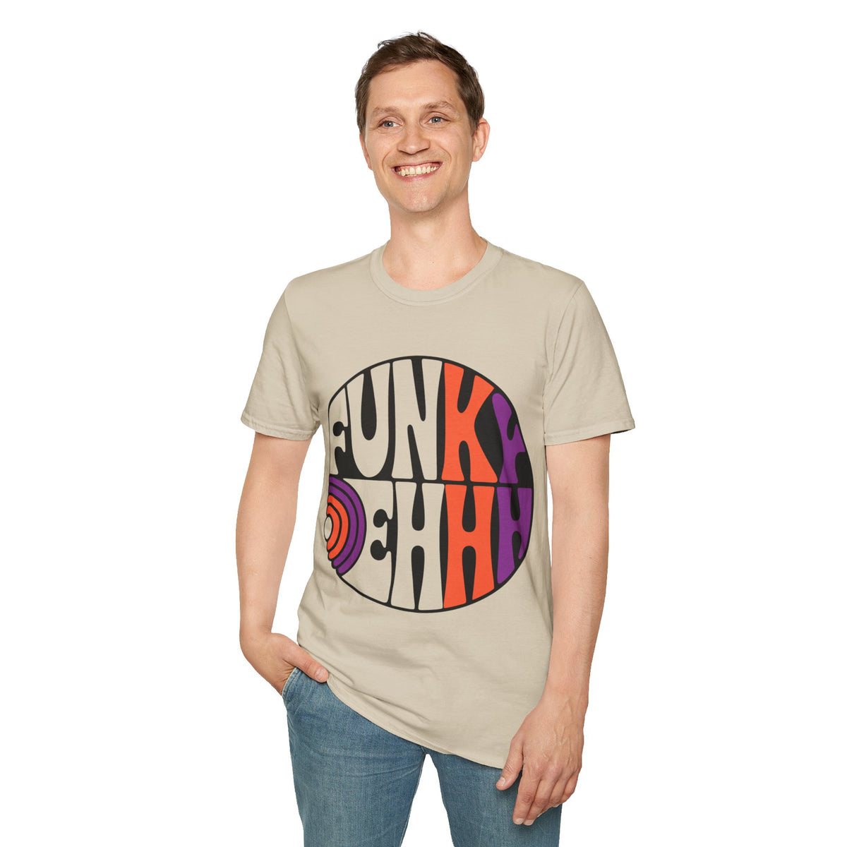 Funk Vibes Graphic T-Shirt — Retro 70s Circle Design - Trending Now - August 2026