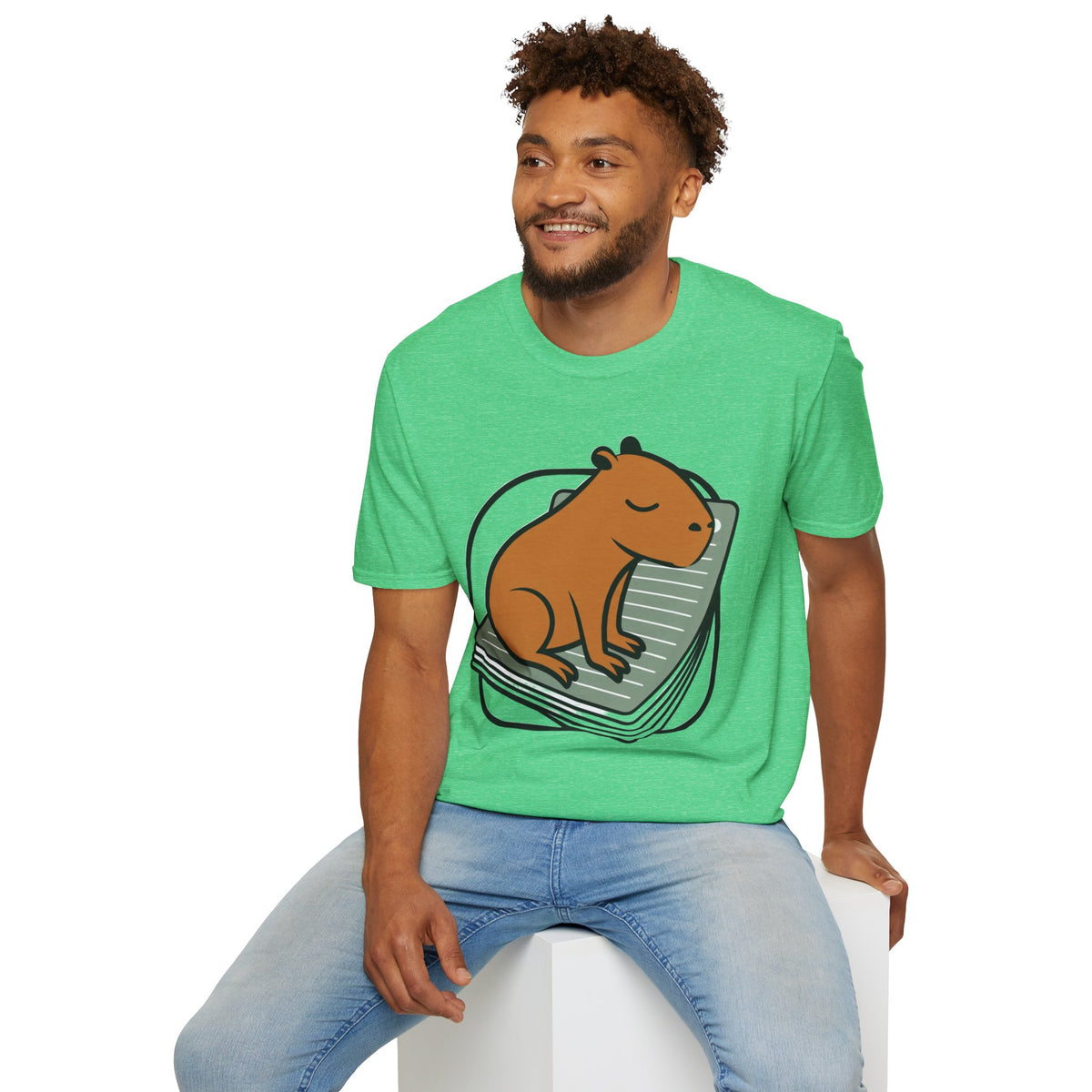 Capybara Nap T-Shirt — Cute Relaxed Capybara Illustration Tee - Trending Now - August 2026