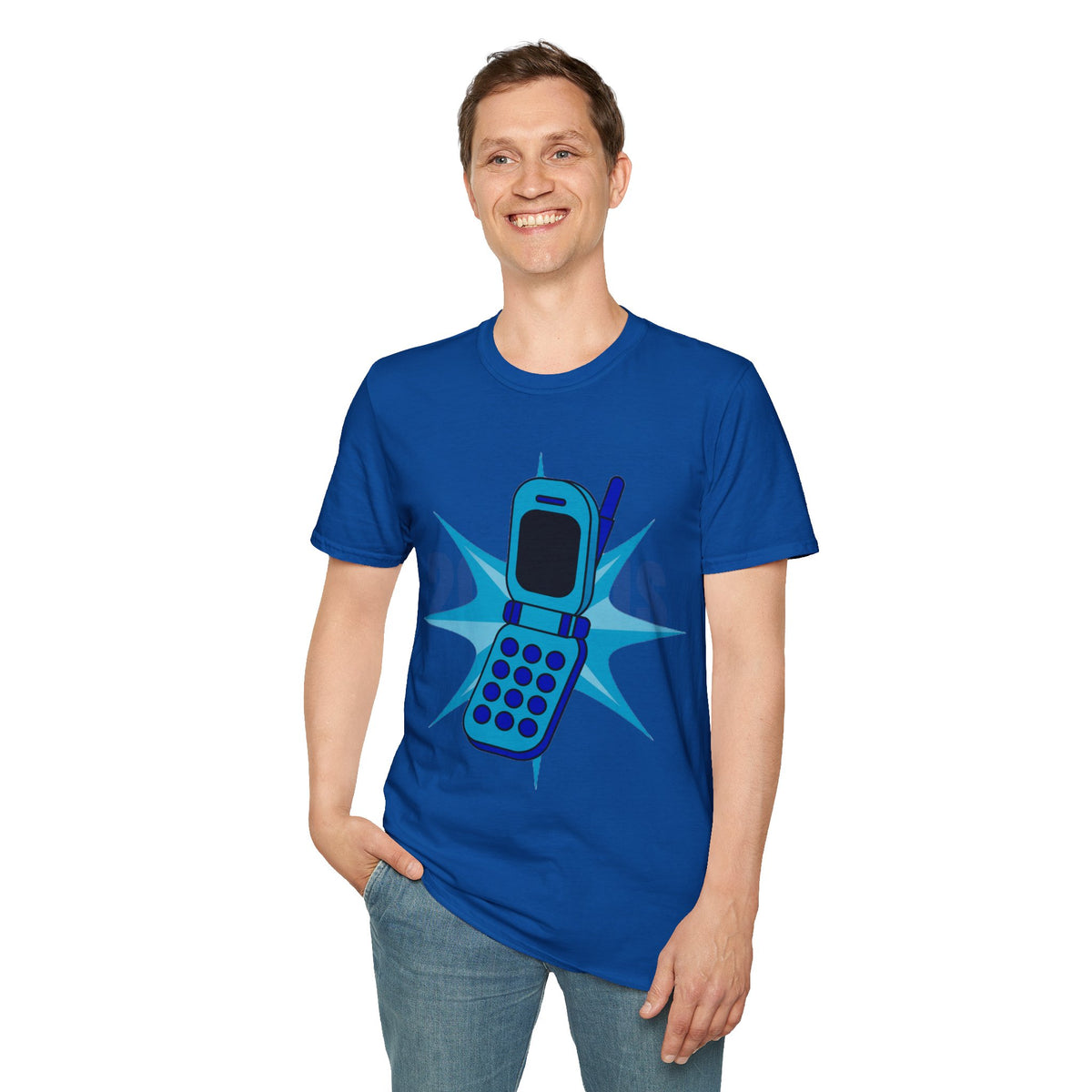 Retro Cell Phone Graphic T-Shirt — 90s Nostalgia Vintage Mobile Tee - Trending Now - September 2026