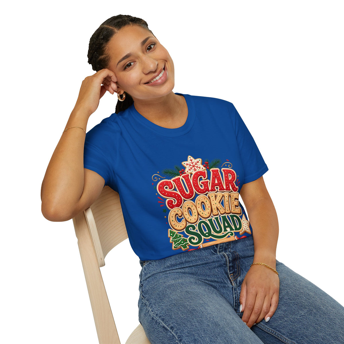Sugar Cookie Squad T-Shirt — Festive Holiday Baking Graphic Tee