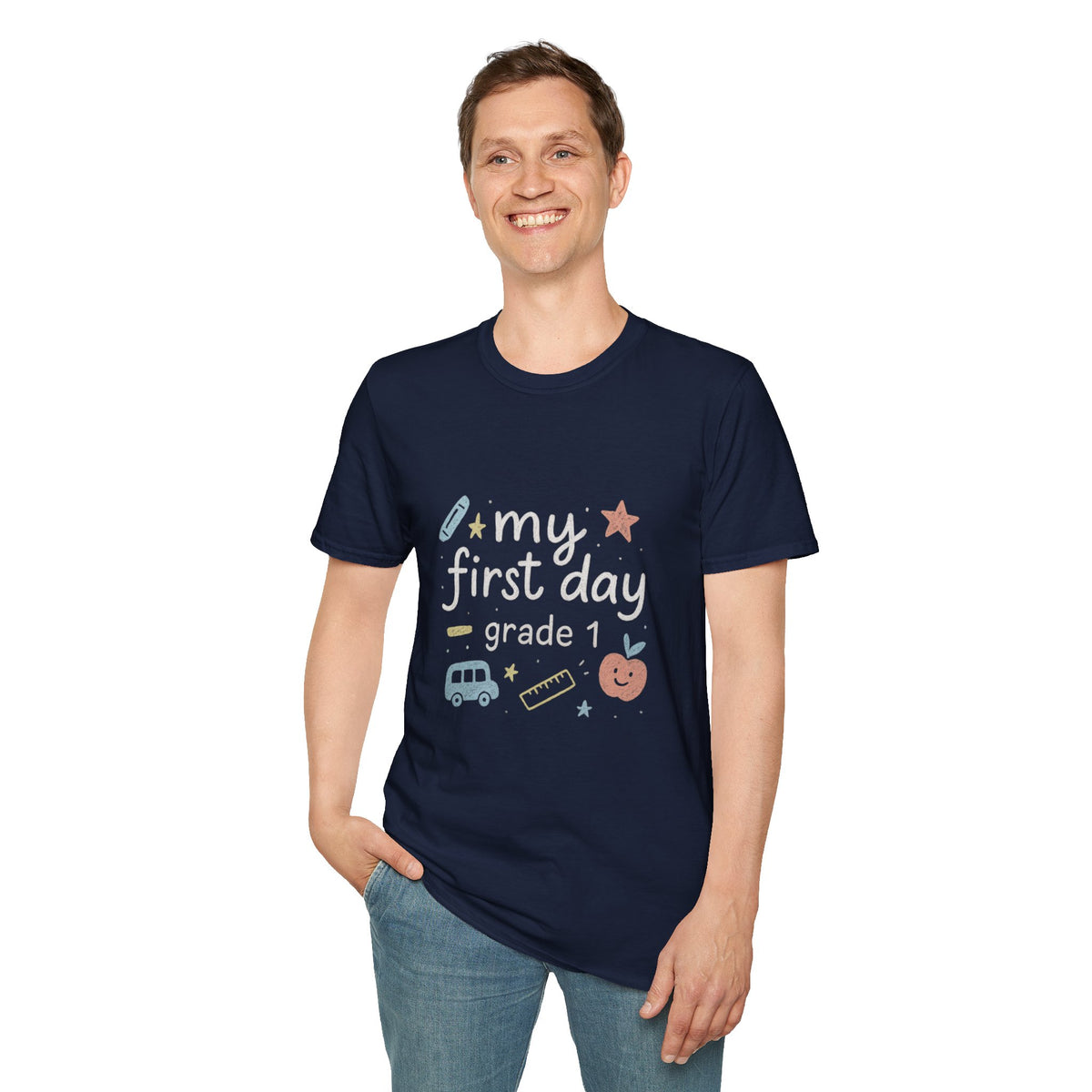My First Day T‑Shirt — Cute Back-to-School Graphic Tee (My First Day, Grade 1) - Trending Now - August 2026