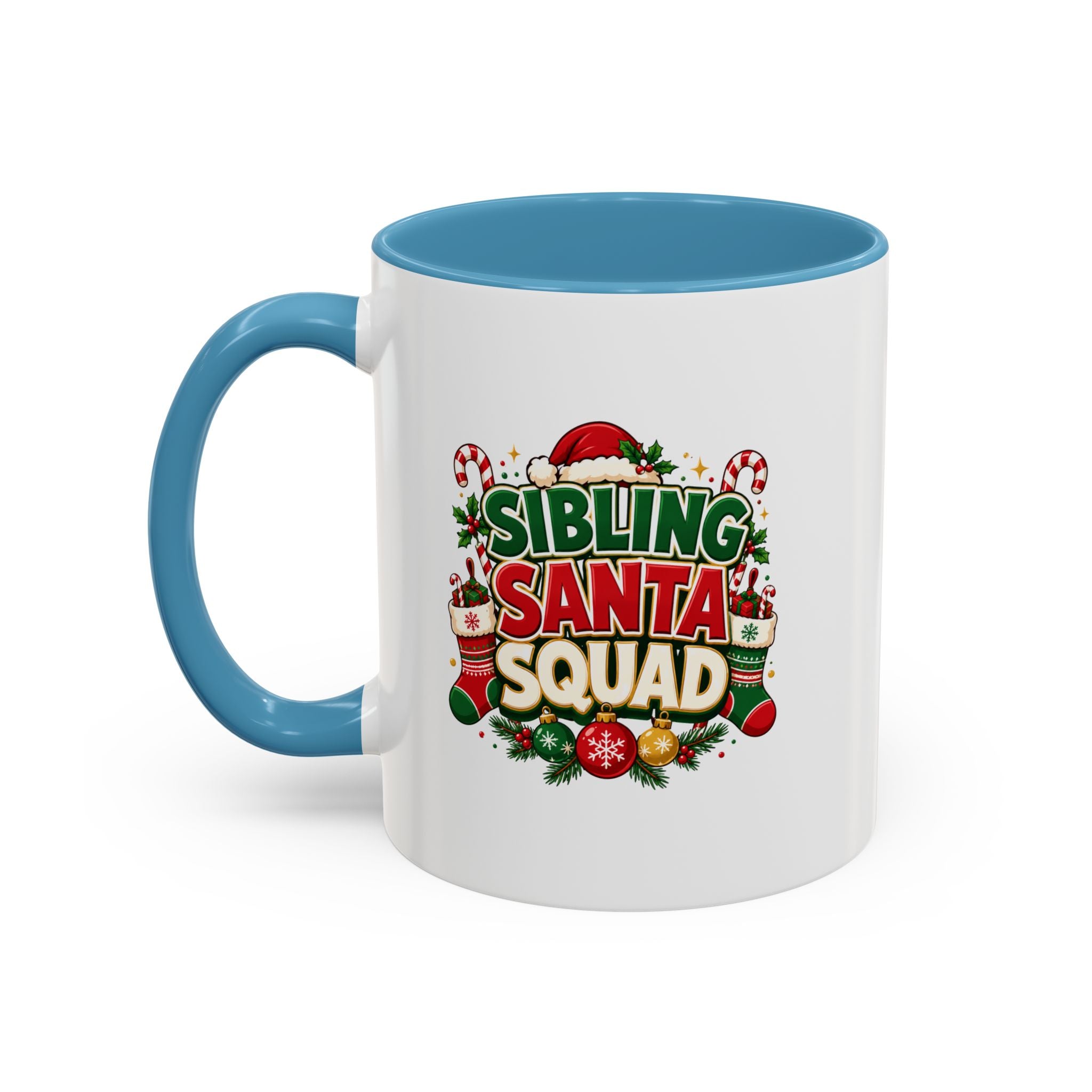 Sibling Santa Squad Coffee Mug