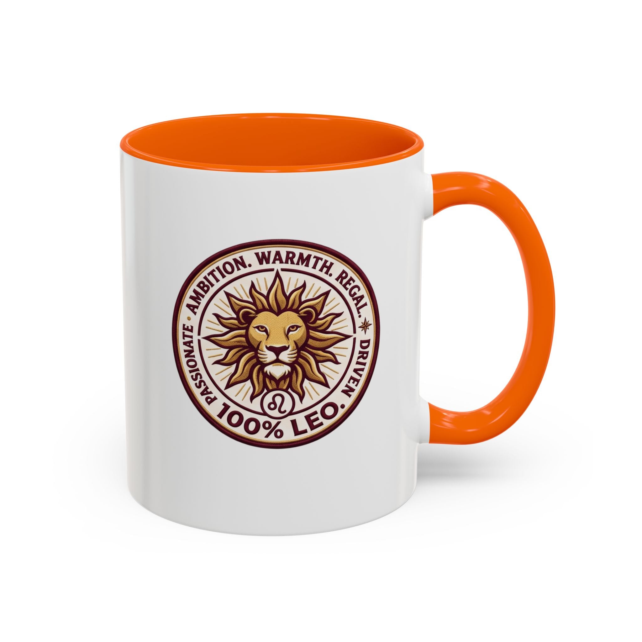 Leo Zodiac Coffee Mug — 100% Leo Lion Horoscope Gift