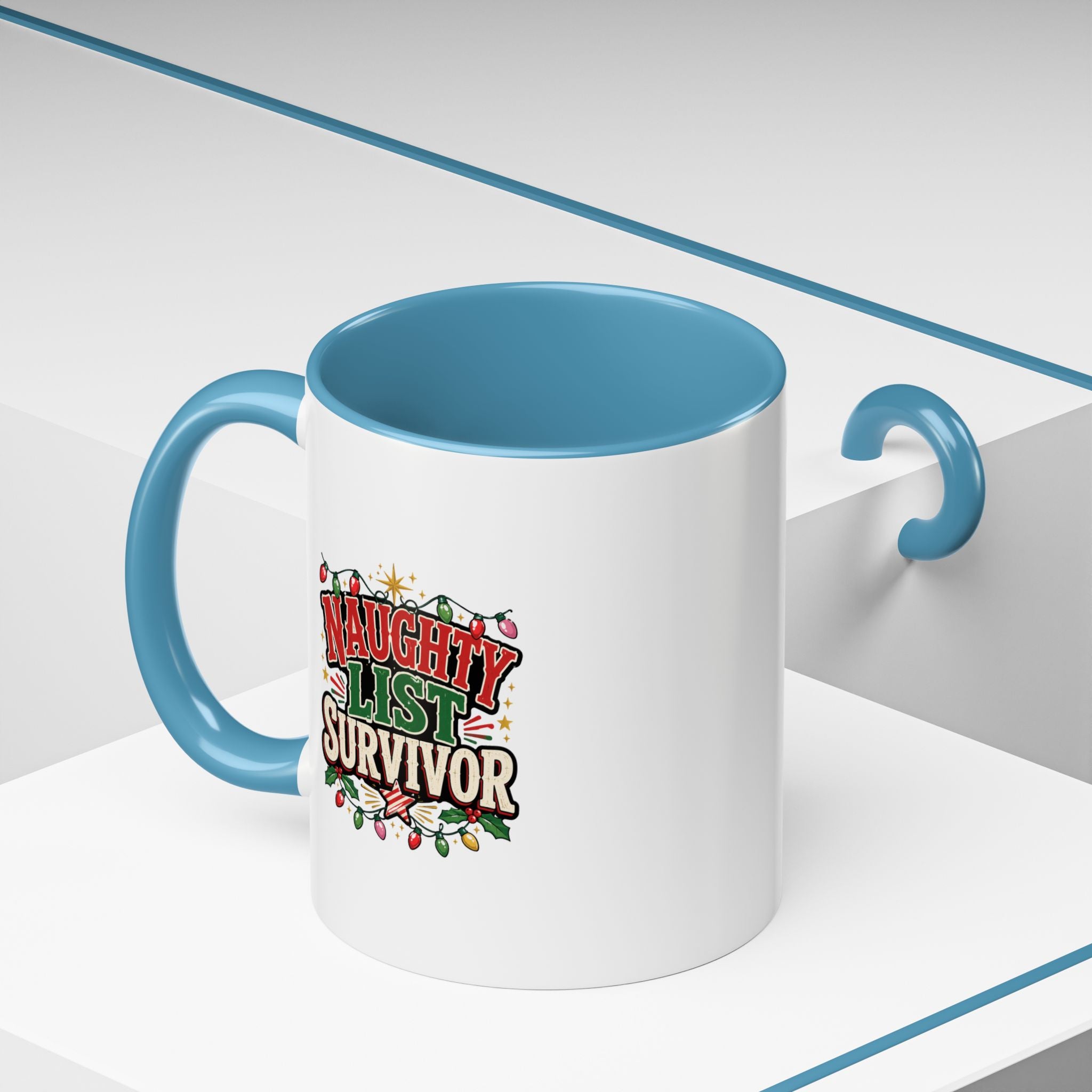 Accent Coffee Mug Naughty List Survivor