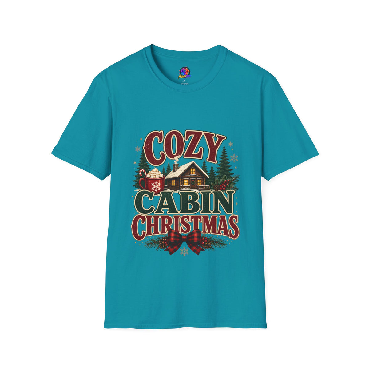 Cozy Cabin Christmas T-Shirt
