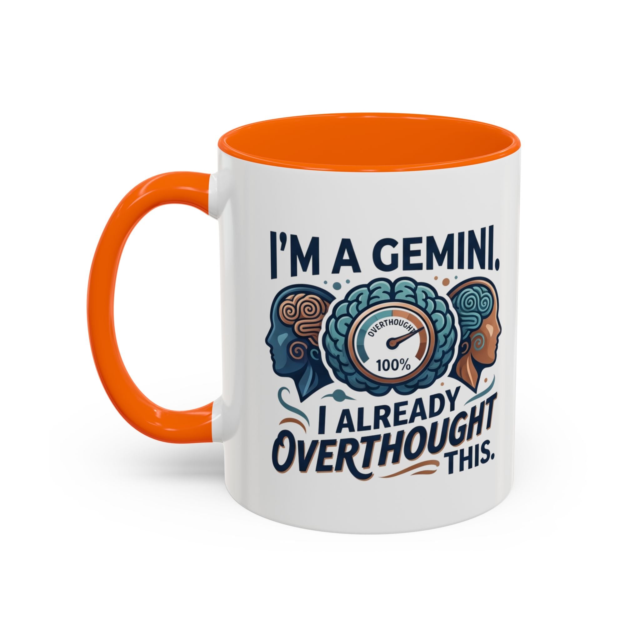 I'm a Gemini Coffee Mug — I Already Overthought This Zodiac Mug (11/15oz)