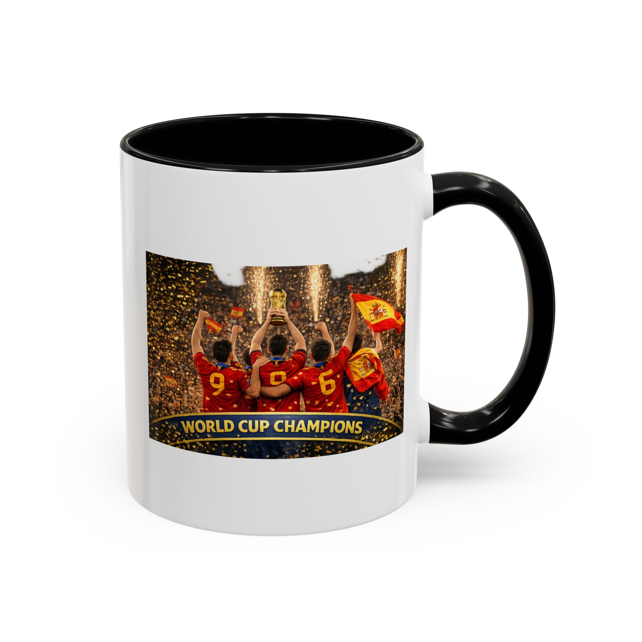 World Cup Champions Soccer Coffee Mug — Team Celebration Accent Mug