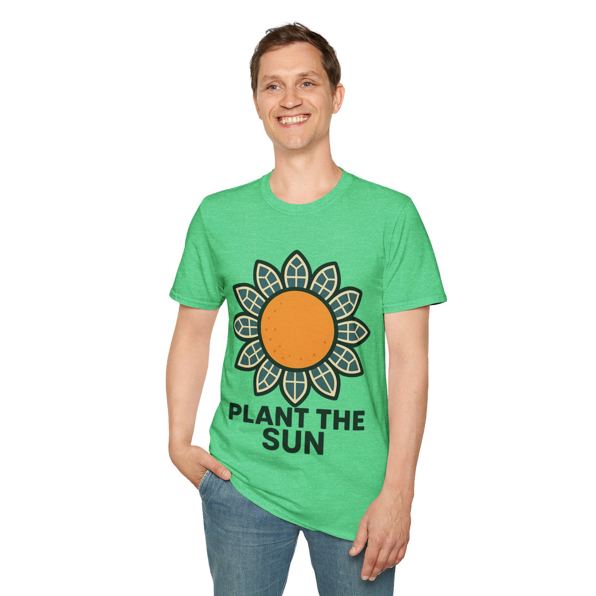 Sunflower Graphic T‑Shirt — 'Plantin' Good Vibes' Eco Floral Tee - Trending Now - September 2026