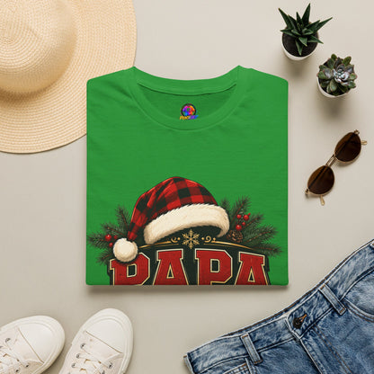 Papa Claus T-Shirt — Festive Holiday Dad Christmas Tee