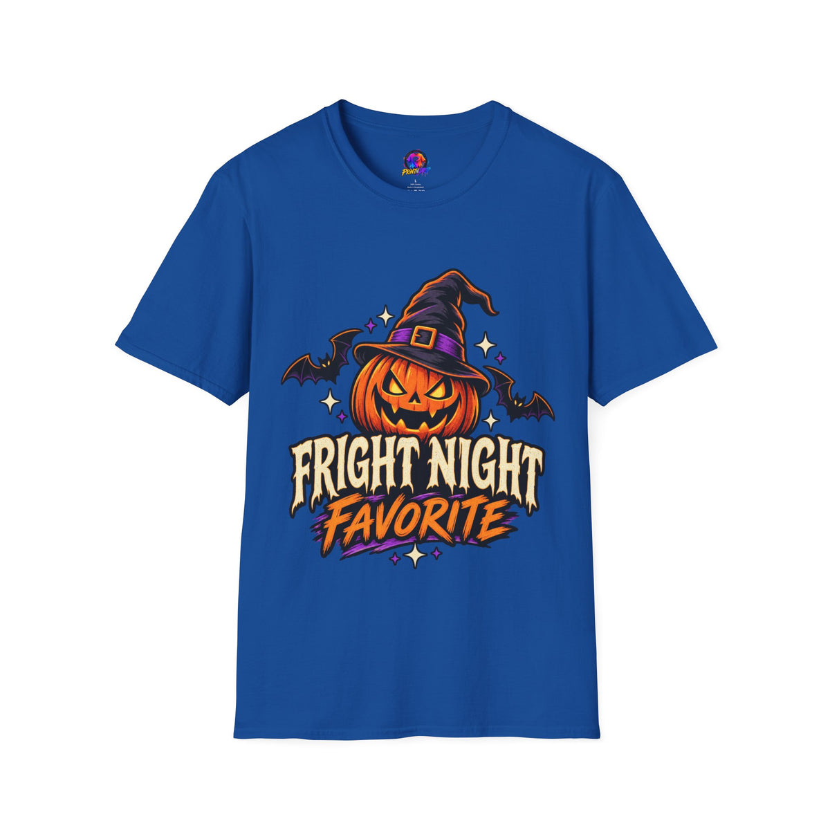 Halloween Pumpkin Tee — "Fright Night Favorite" Graphic T-Shirt