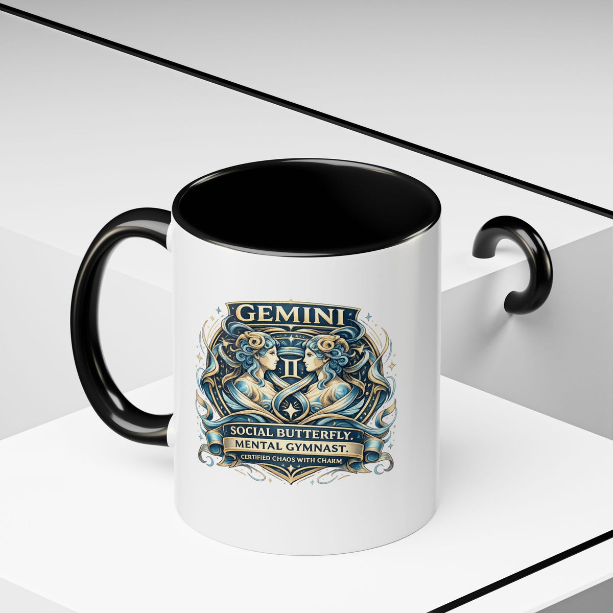 Zodiac  Gemini Accent Coffee Mug