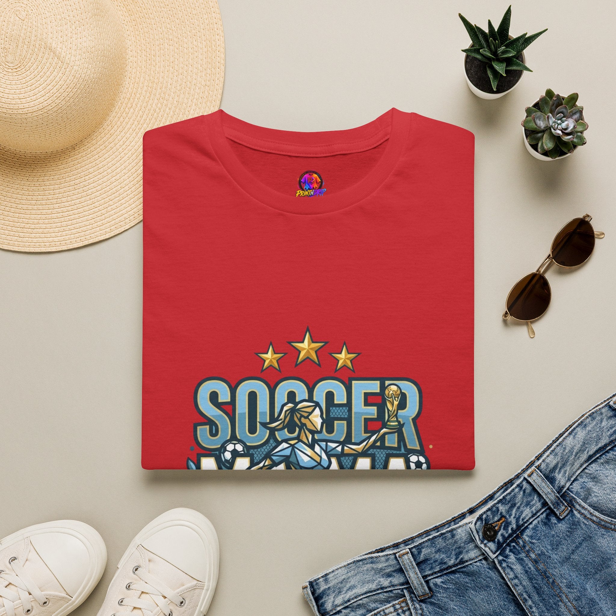Soccer Mama 2026 T-Shirt — Women's Supporter Mom Tee