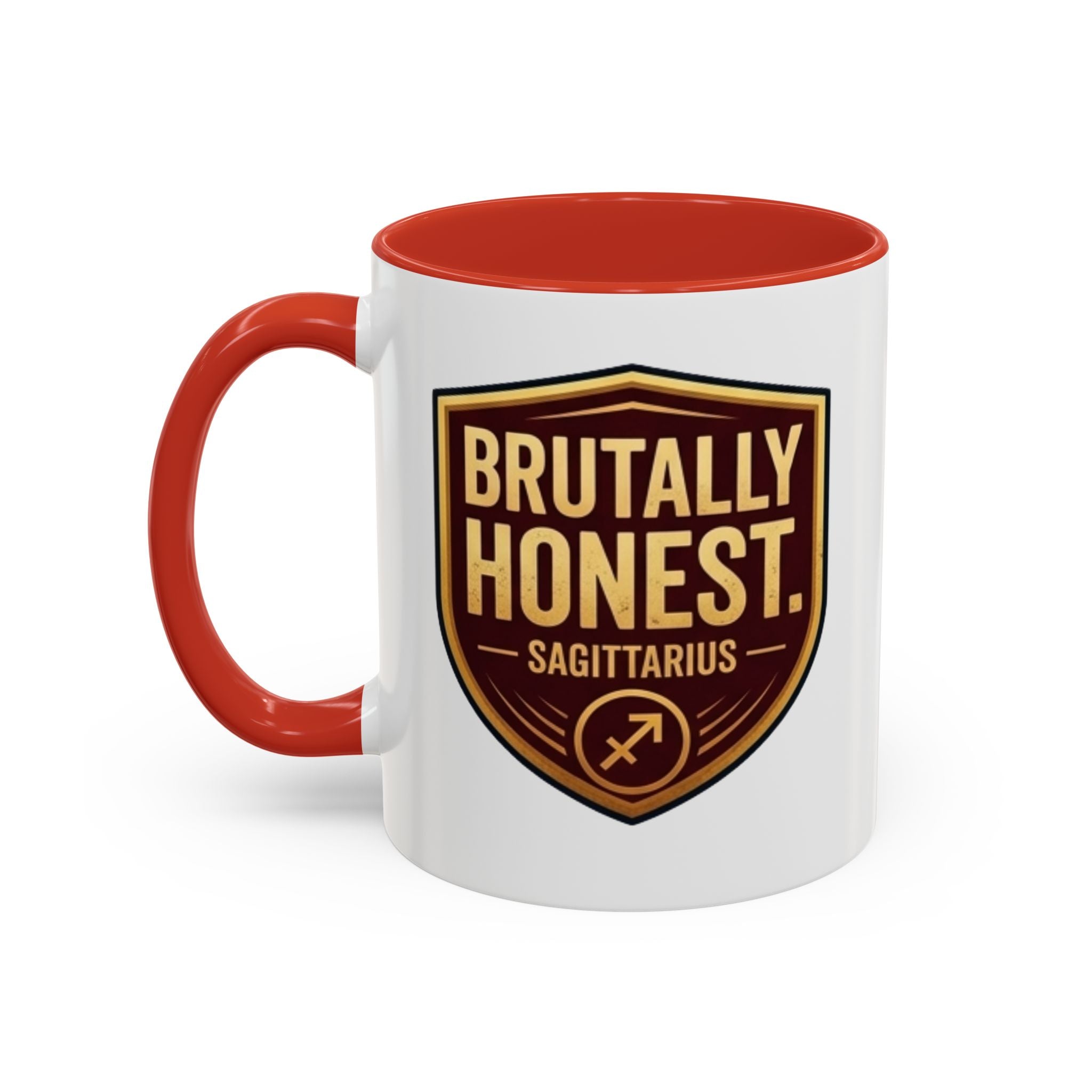 Sagittarius Coffee Mug - "Brutally Honest" Zodiac Accent Mug (11/15oz)
