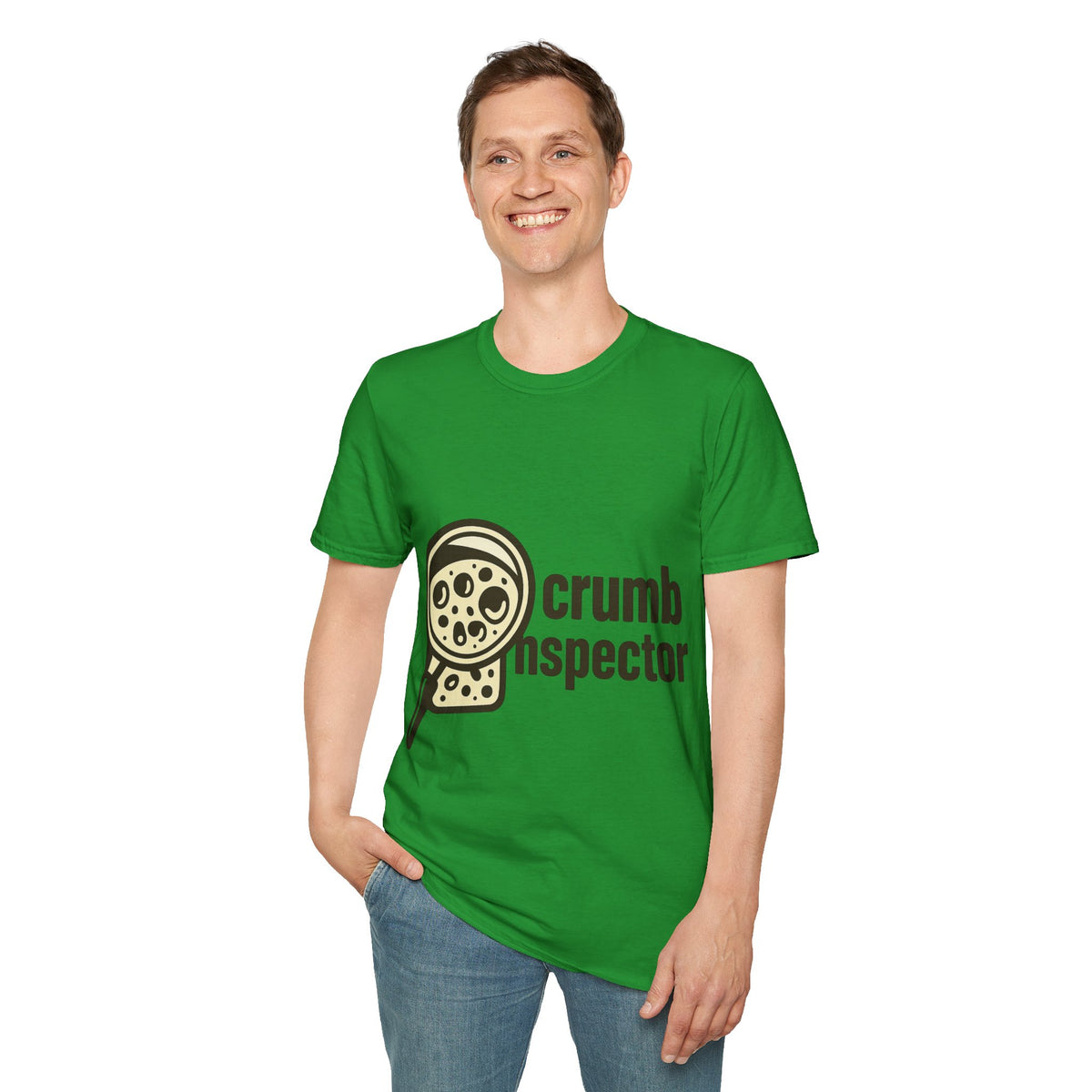 "Crumb Inspector" Funny Sourdough Bread Detective Tee - Cute Artisan Baker Gift White T-Shirt - Trending Now - September 2026