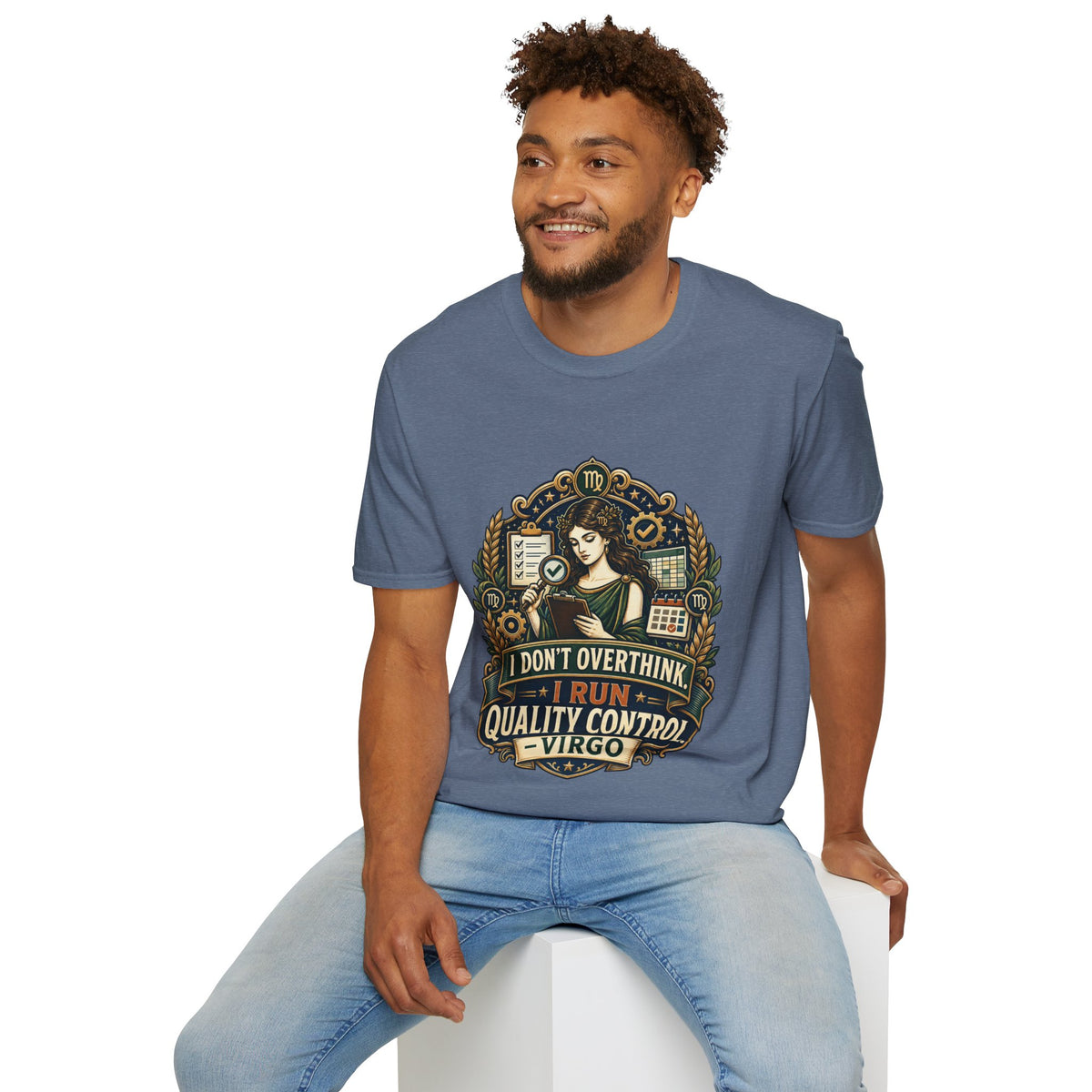 Zodiac Virgo Unisex Softstyle T-Shirt