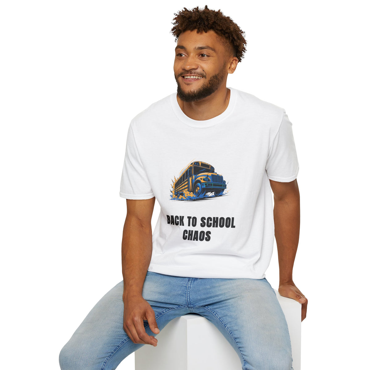 Back to School Chaos T-Shirt — Graphic School Bus Tee - Trending Now - August 2026
