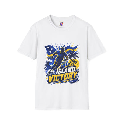 Curacao Island Victory T-Shirt — Tropical Surf Soccer Graphic Tee