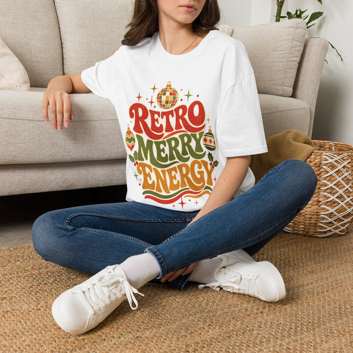 Retro Merry Energy T-Shirt
