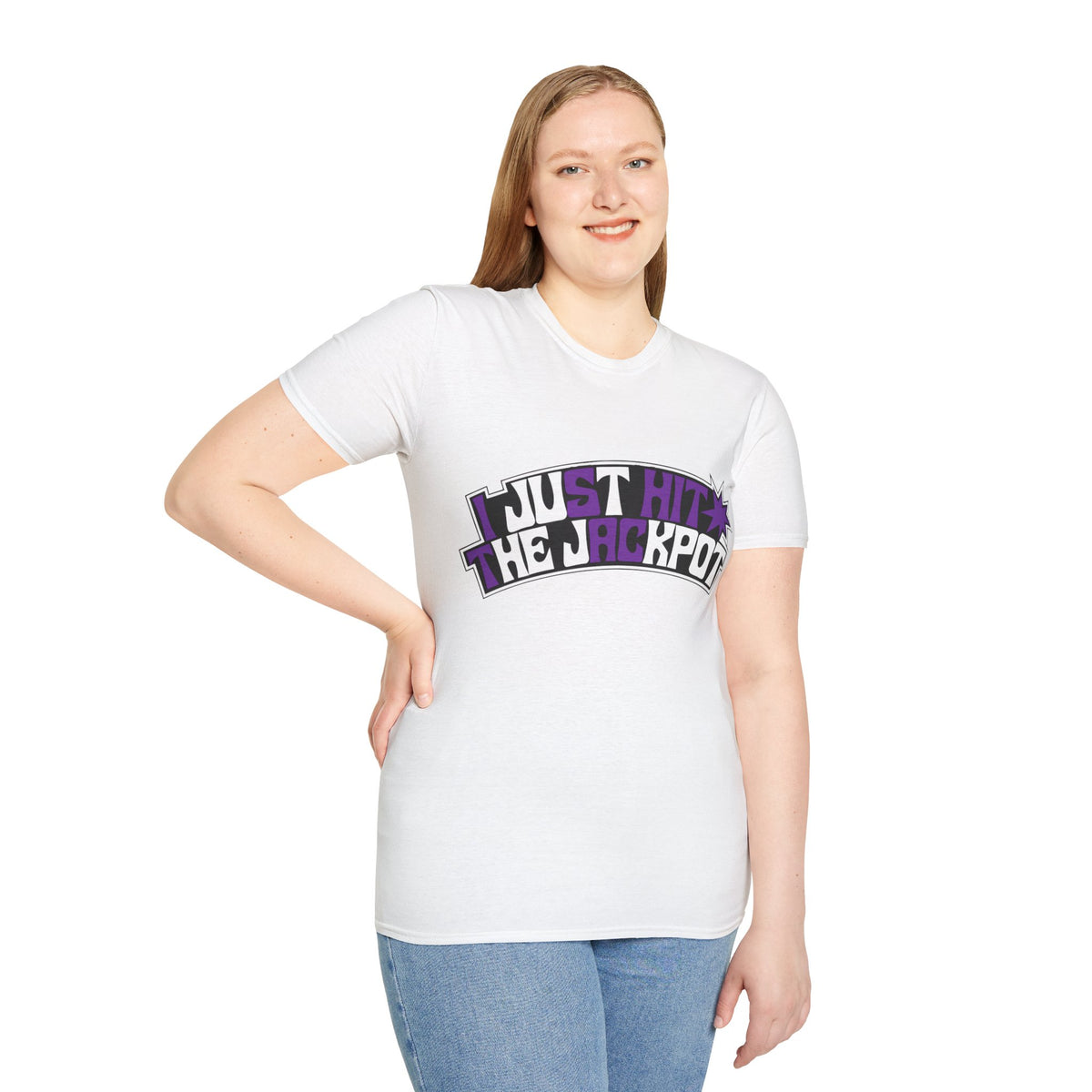 Just Hit the Jackpot T-Shirt — Retro Casino Graphic Tee - Trending Now - August 2026