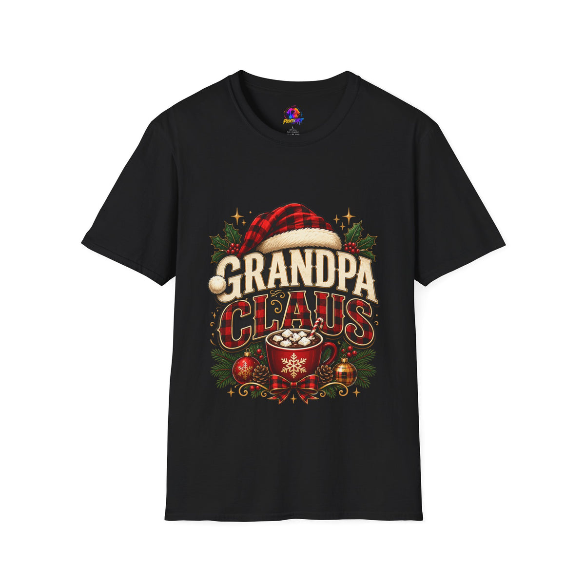 Christmas Grandpa Clause Unisex Softstyle T-Shirt