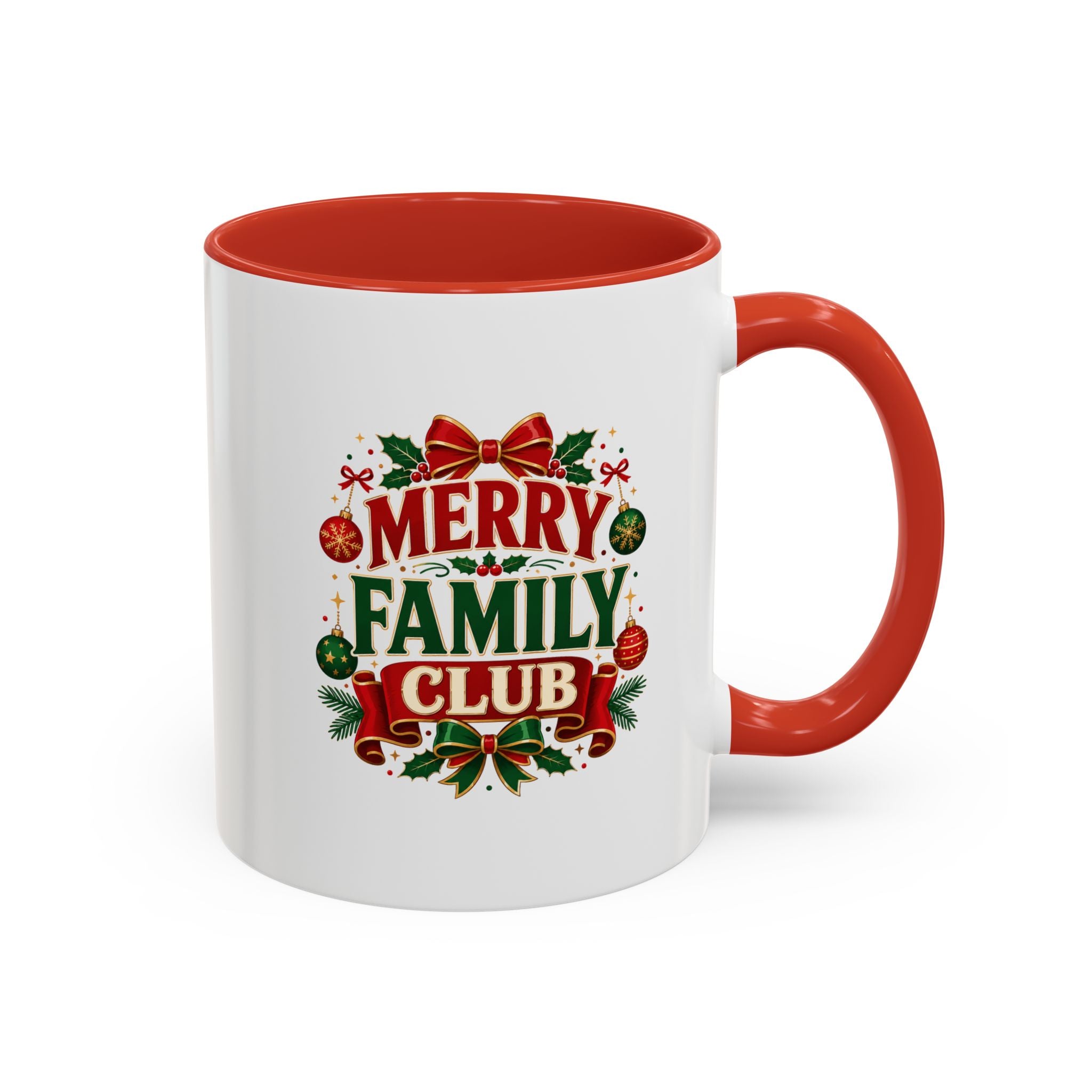 Accent Coffee Mug Merry Family Club