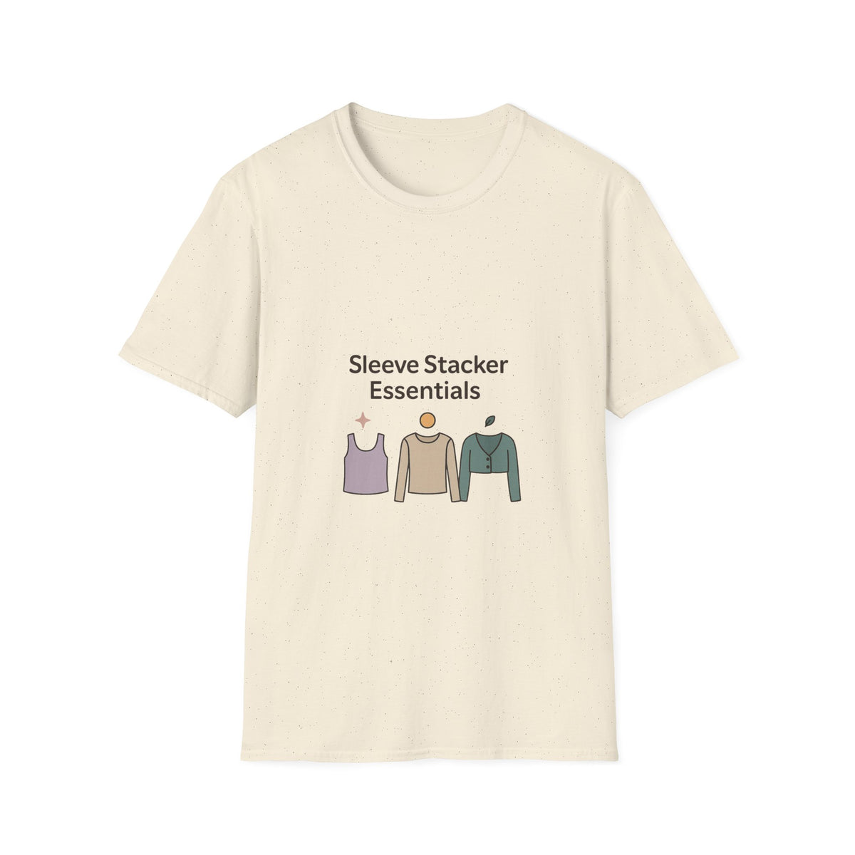 Sleeve Stacker Essentials T-Shirt — Minimalist Layering Outfit Graphic Tee - Trending Now - October 2026