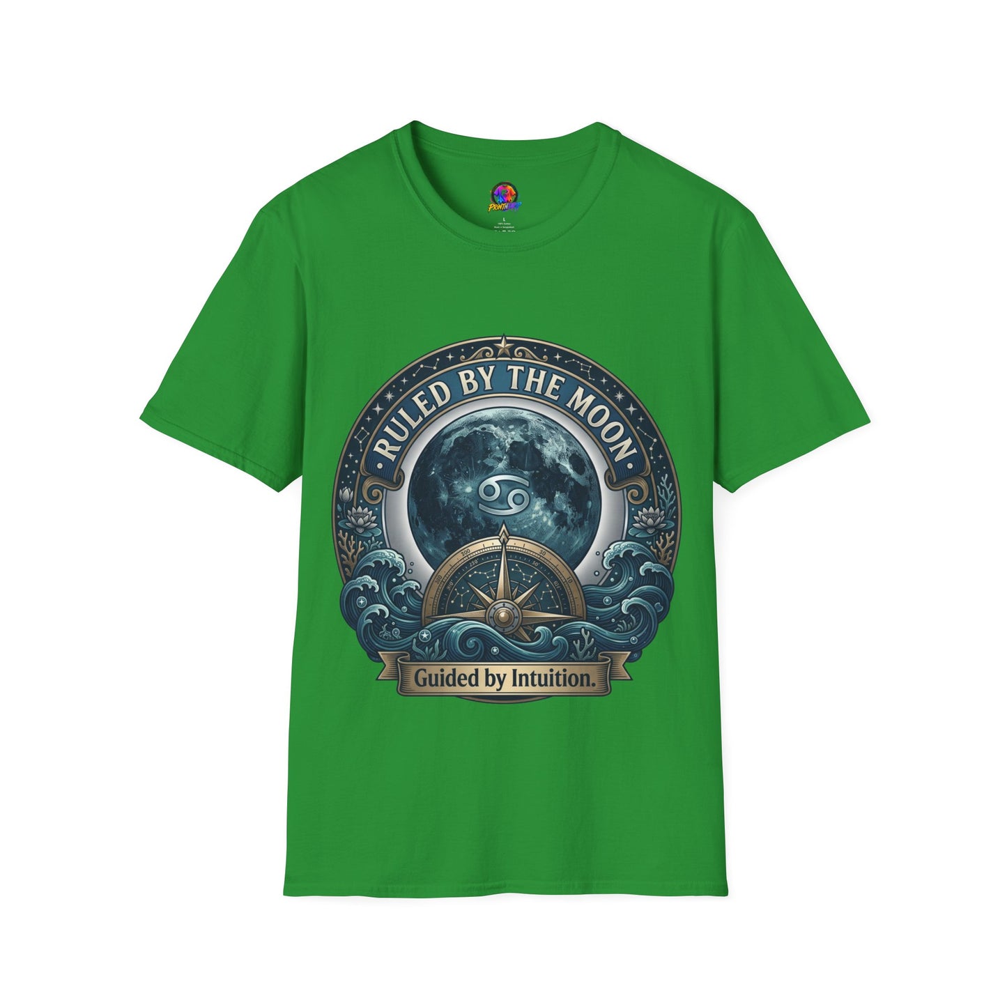 Ruled by the Moon T-Shirt — Moonphase Zodiac Graphic Tee