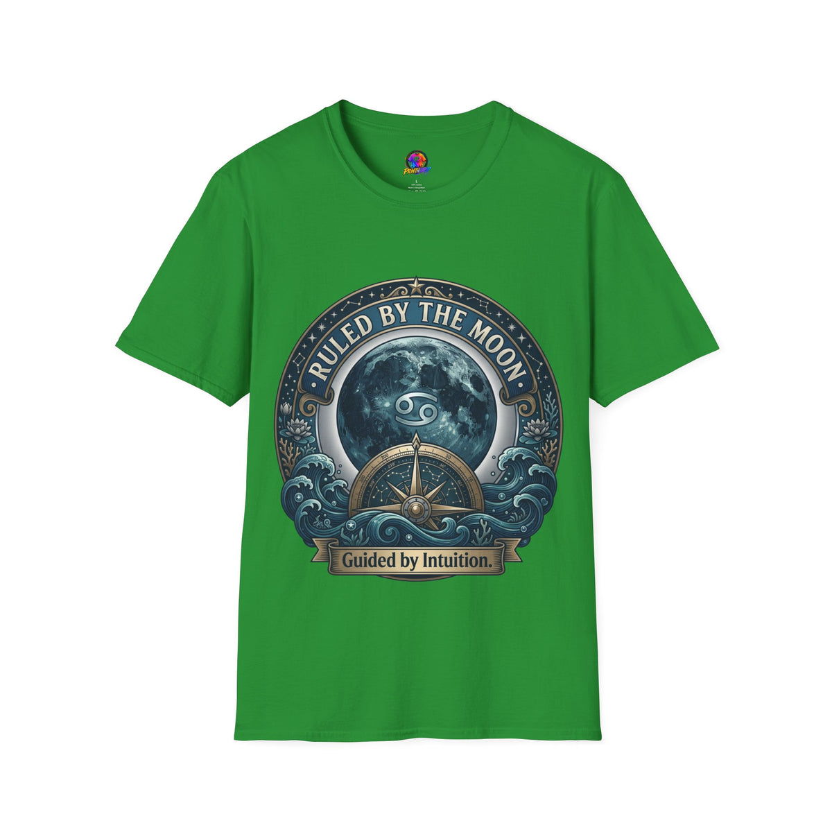 Ruled by the Moon T-Shirt — Moonphase Zodiac Graphic Tee