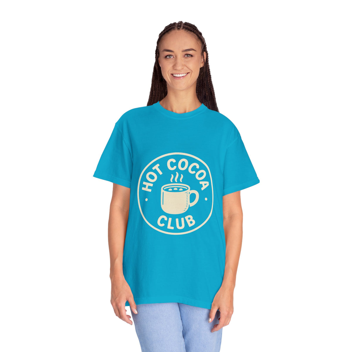 Hot Cocoa Club Winter Graphic T-Shirt - Trending Now - October 2026
