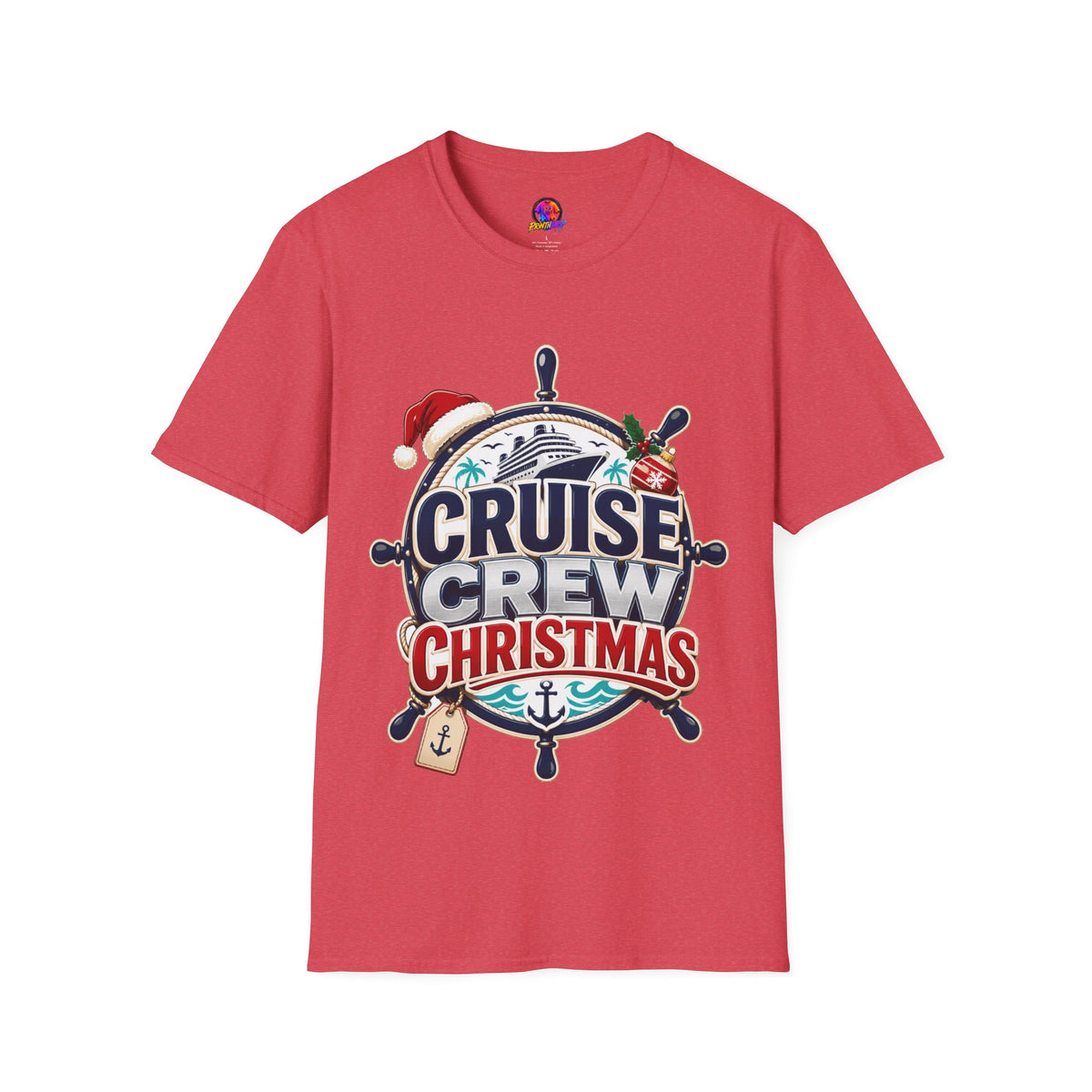 Cruise Crew Christmas T-Shirt — Holiday Cruise Vacation Tee