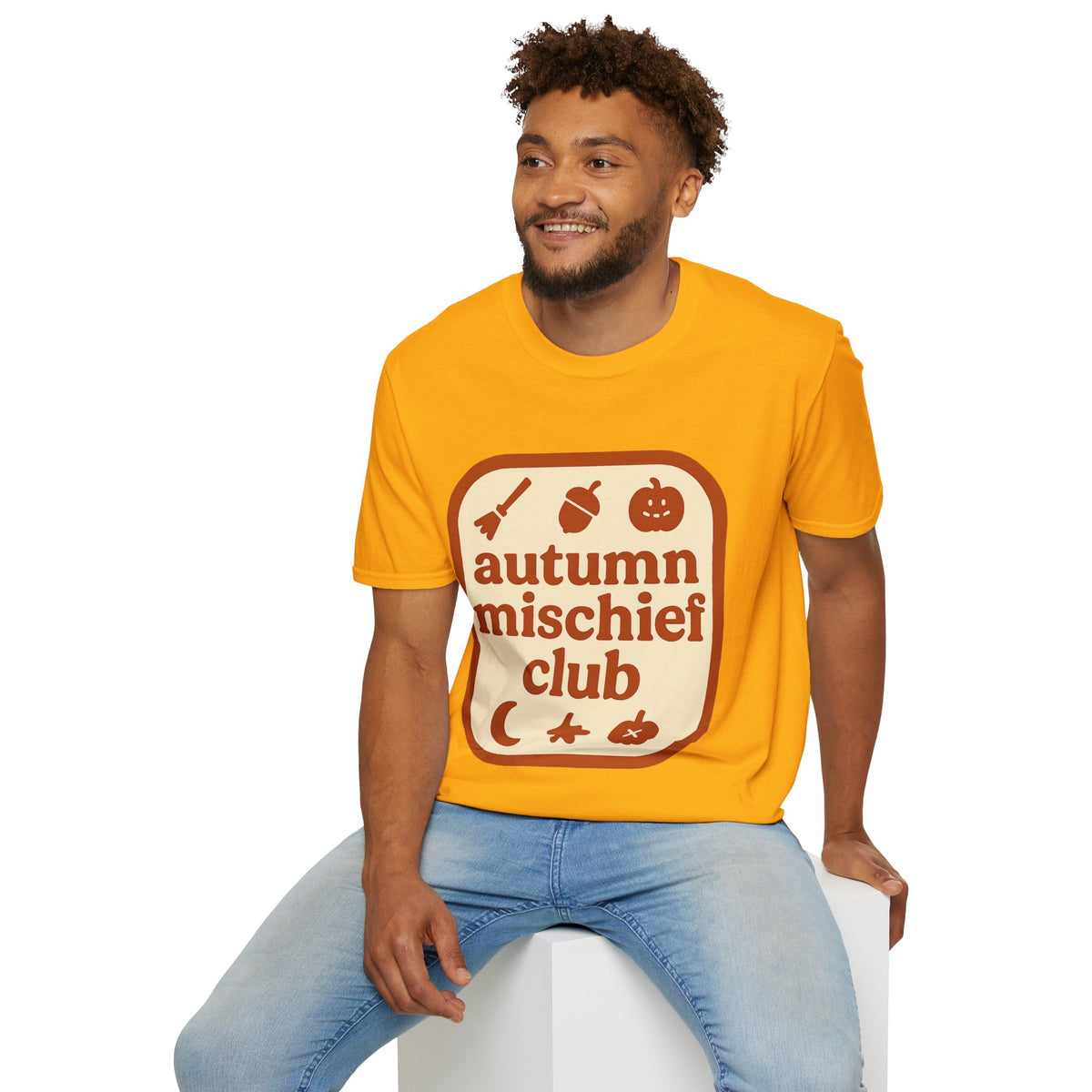 Autumn Mischief Club T-Shirt — Cozy Fall Graphic Tee - Trending Now - August 2026