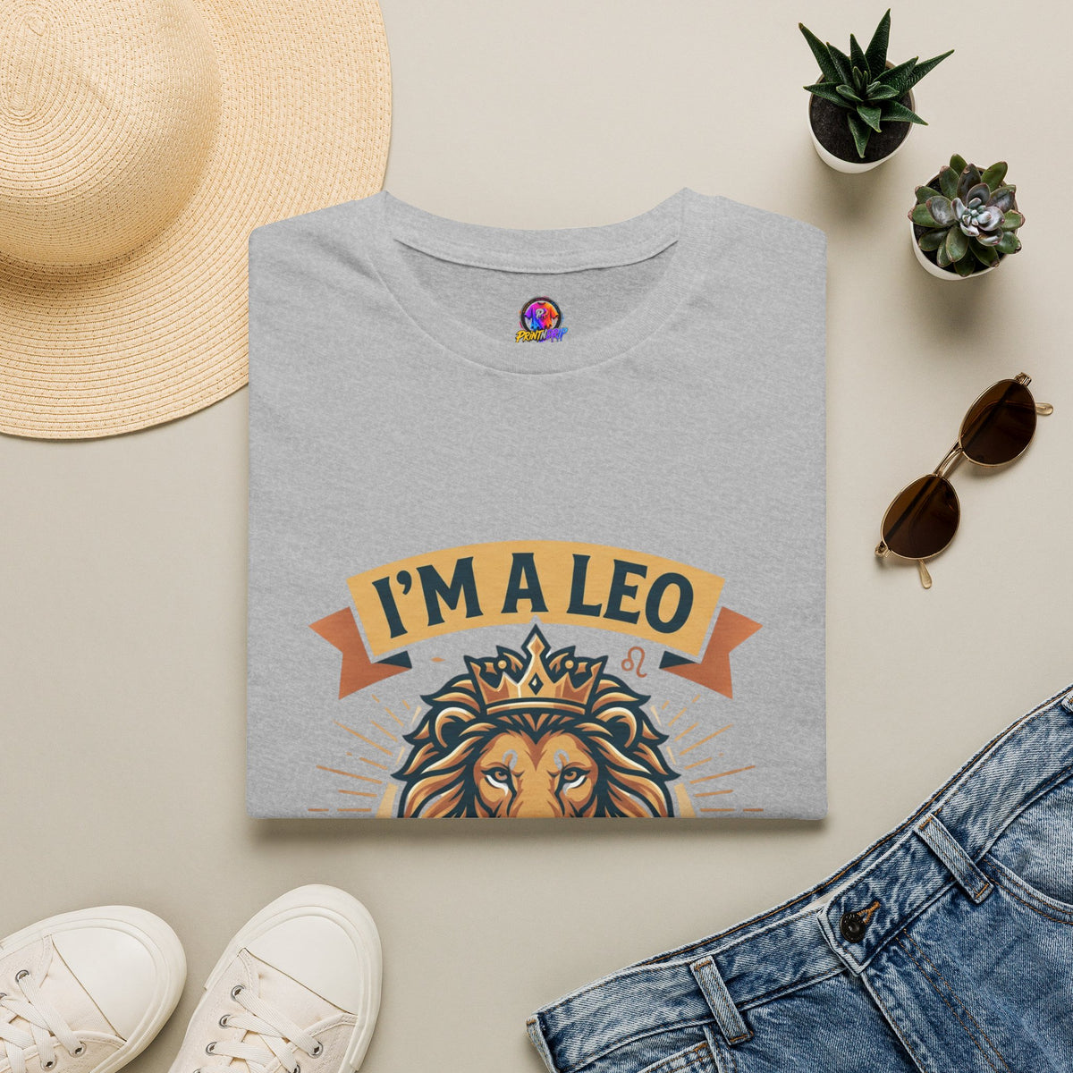 I’m a Leo Lion Zodiac T-Shirt — 'Of Course I’m the Main Character' Horoscope Tee
