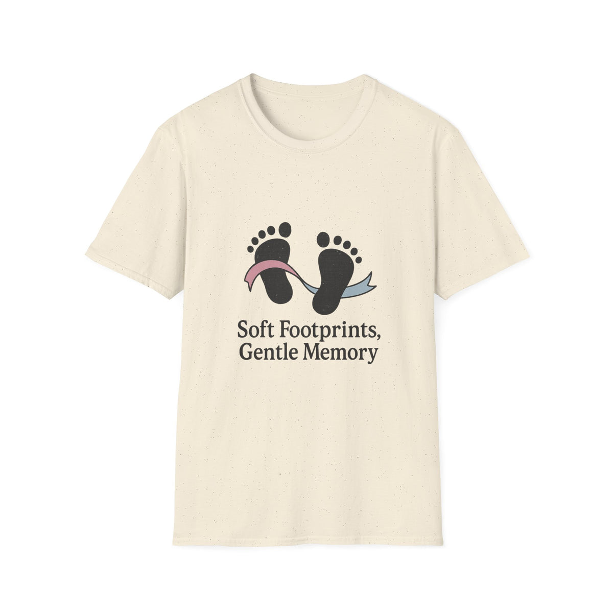Memorial Baby Footprints T-Shirt — "Soft Footprints Gentle Memory" Remembrance Tee - Trending Now - October 2026