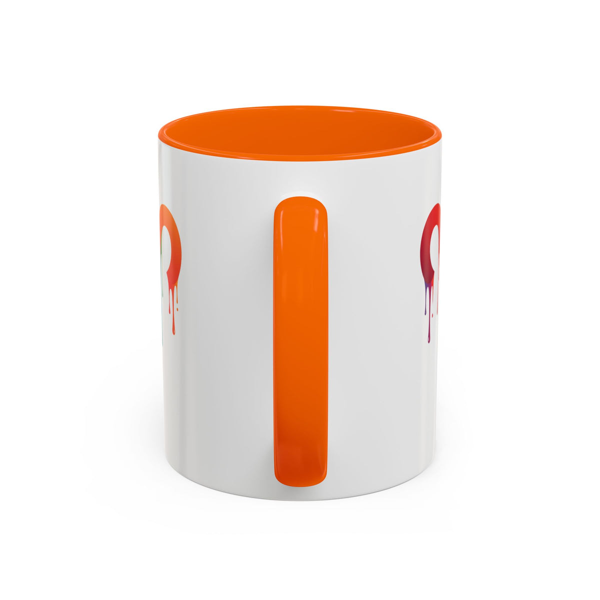 Aries Zodiac Rainbow Drip Aries Coffee Mug — Zodiac Astrology Accent Mug