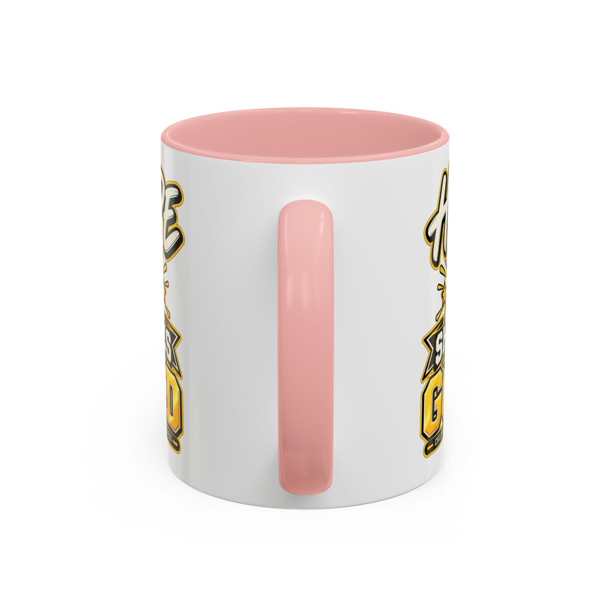 Hope Shines in Gold Coffee Mug — Childhood Cancer Awareness Accent Mug