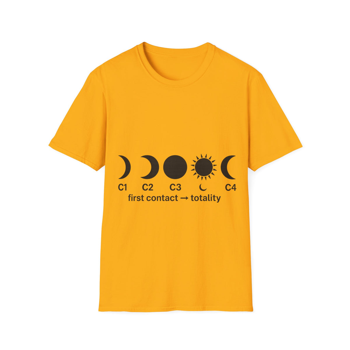 Minimalist Moon Phases Celestial Graphic Tee - Witchy Boho Moon Cycle T-Shirt - Trending Now - September 2026