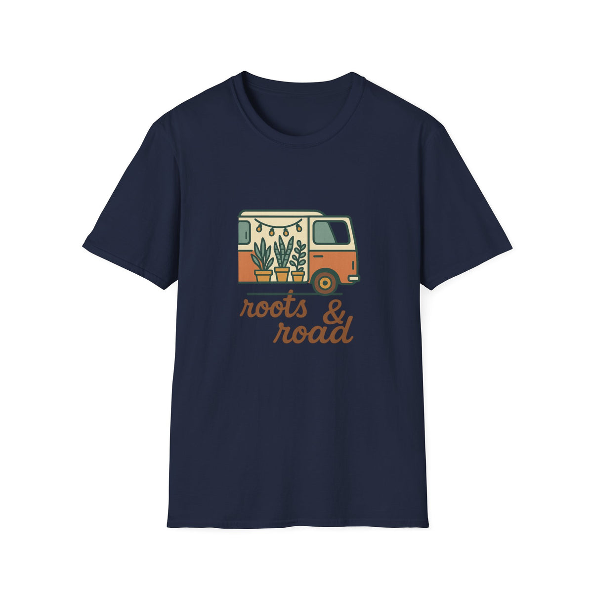 Roots & Road Camper Van T‑Shirt — Vintage Boho Adventure Tee - Trending Now - August 2026