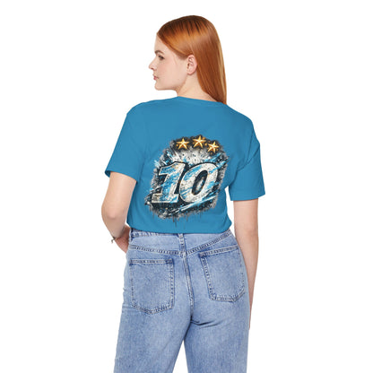 Buenos Aires Nights T‑Shirt — '10' Grunge Graphic Tee - Argentina No. 10