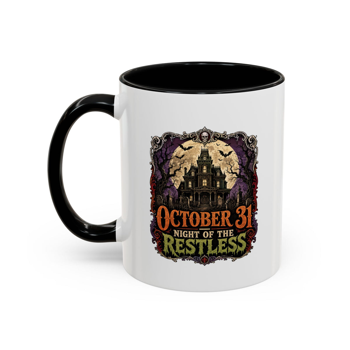 Halloween  October 31 Accent Coffee Mug