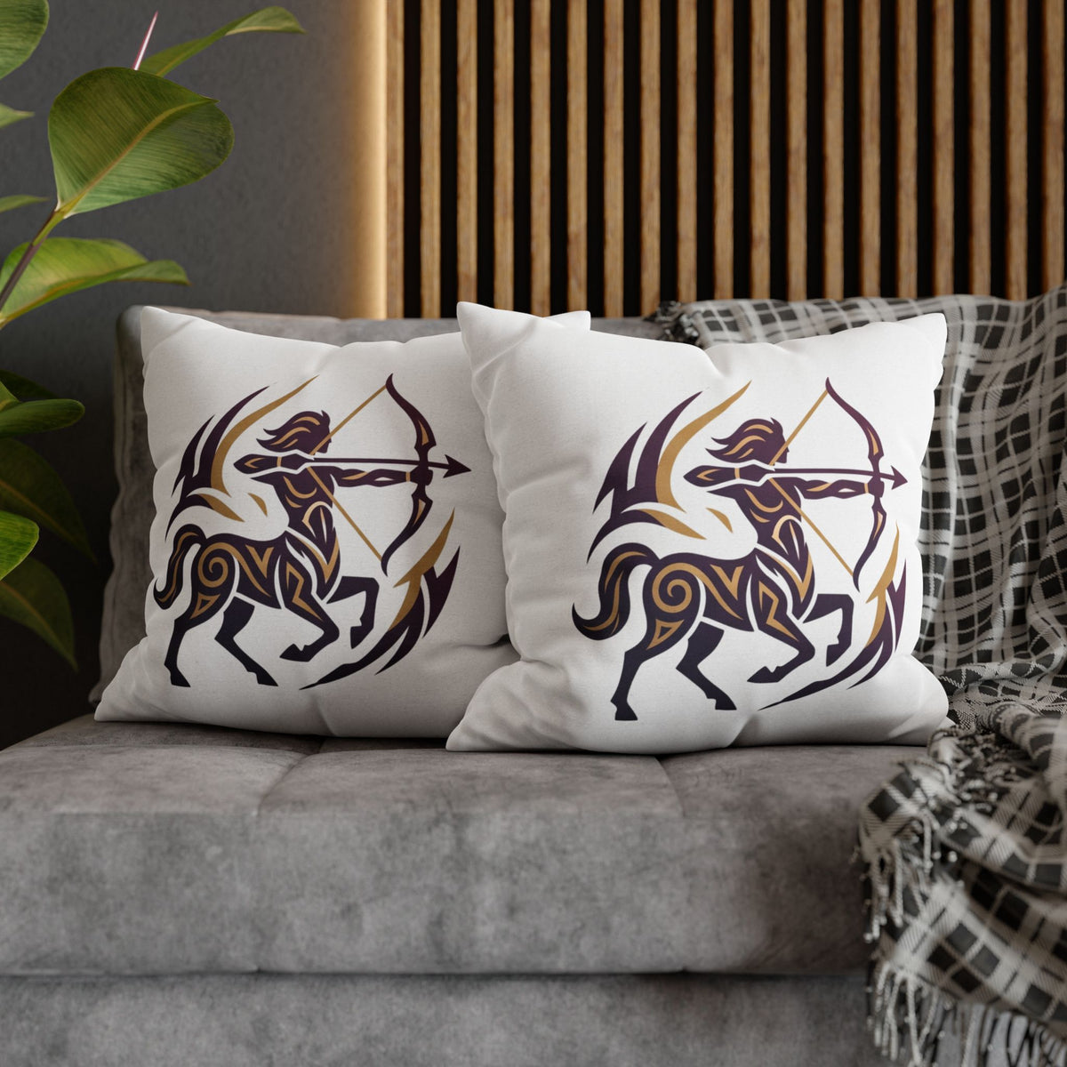 Sagittarius Archer Decorative Pillow Spun Square Pillowcase